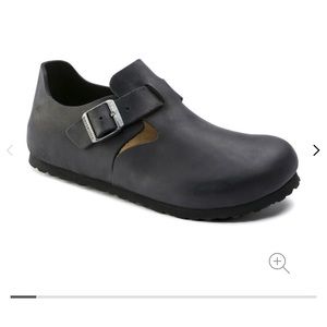 London Birkenstock-Brand New w/o box. Too narrow for husband. Only tried on.